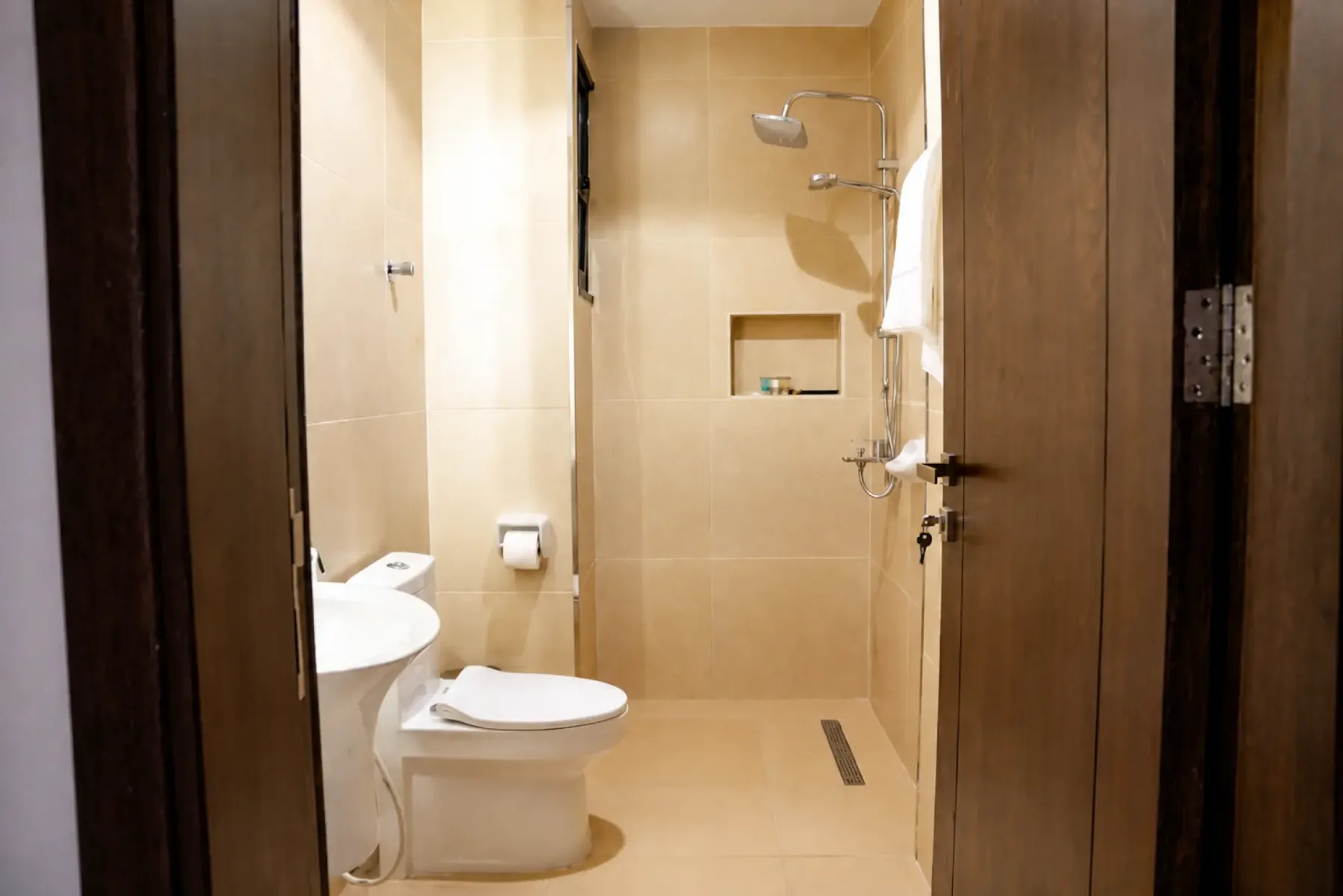 modern private bathroom